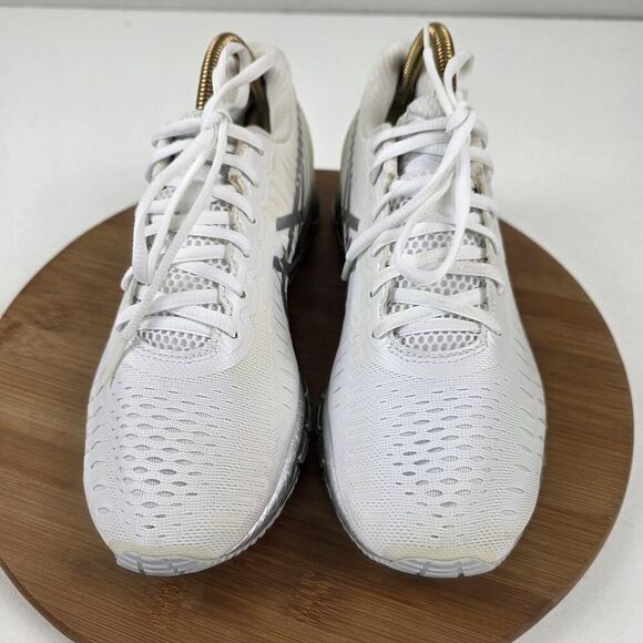 ASICS GEL-Quantum 360 5 Shoes WomensSize 10 White Silver Running Sneakers T5J6N - Picture 4 of 16